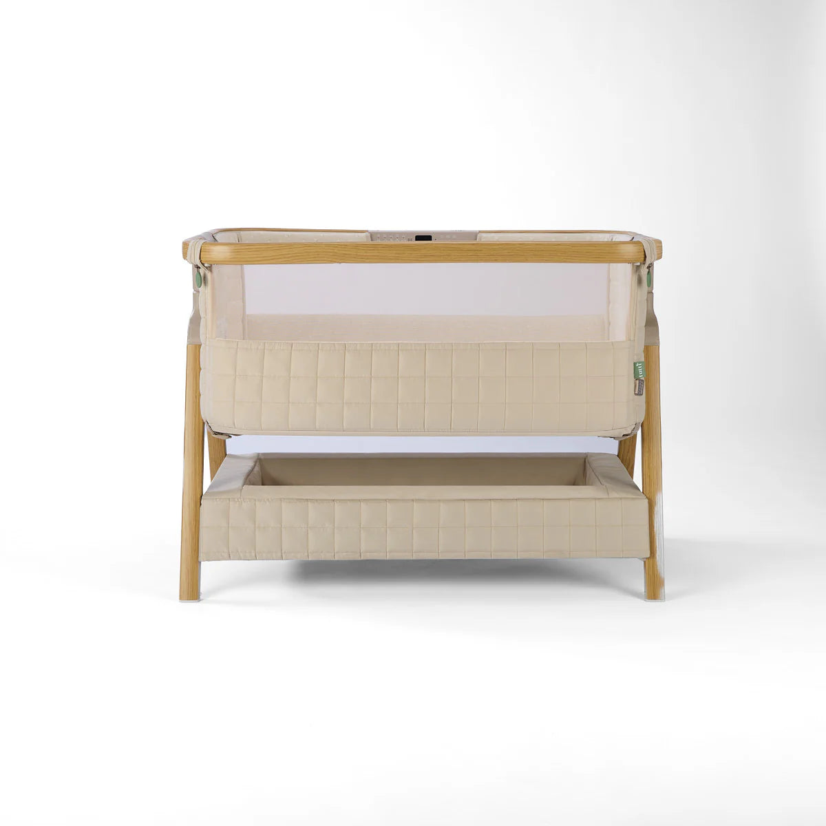 Tutti Bambini Cozee Sense Bedside Crib Toasted Oak / Sand