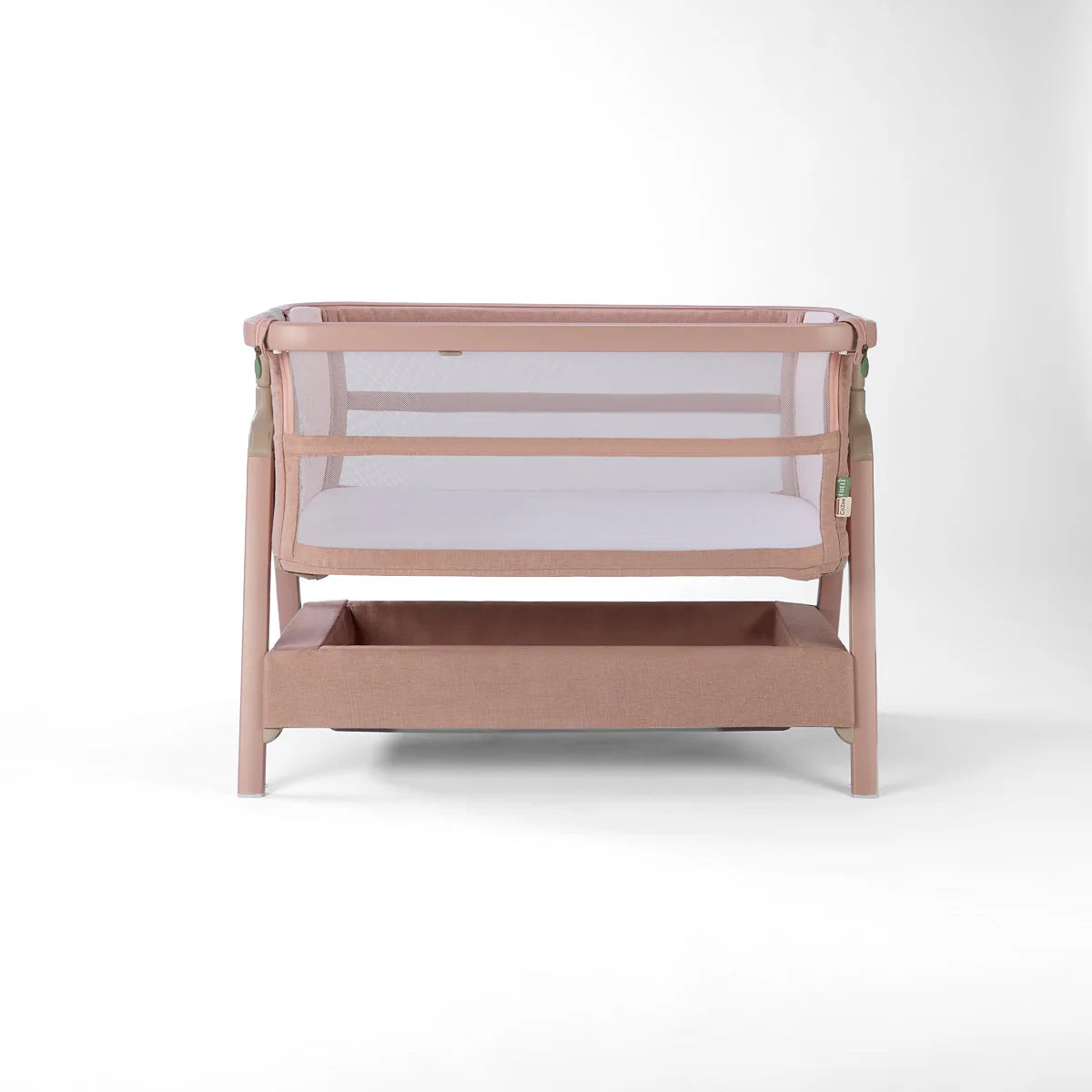 Tutti Bambini CoZee Zen Bedside Crib Blush