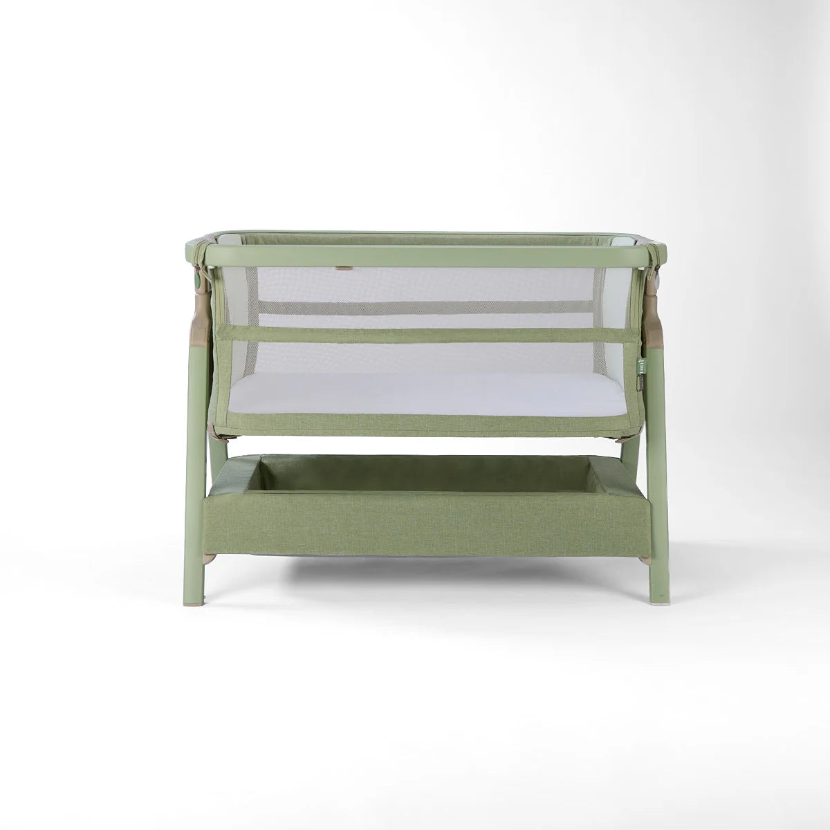 Tutti Bambini CoZee Zen Bedside Crib Eucalyptus
