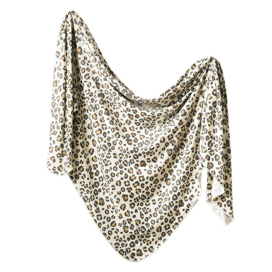 Copper Pearl Knitted Swaddle Blanket Zara