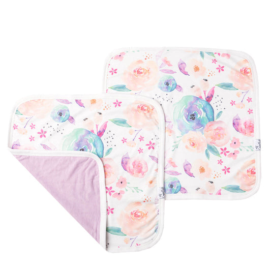 Copper Pearl Lovey 3 Layer Comfort Blanket Bloom 2Pk