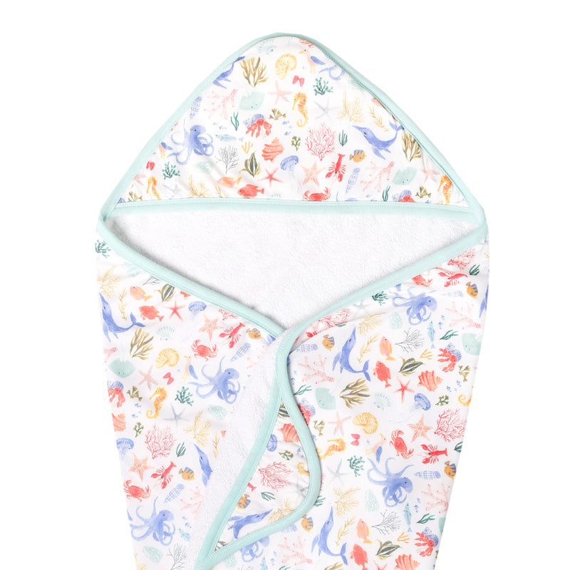 Copper Pearl Premium Knit Hooded Towel Nautical