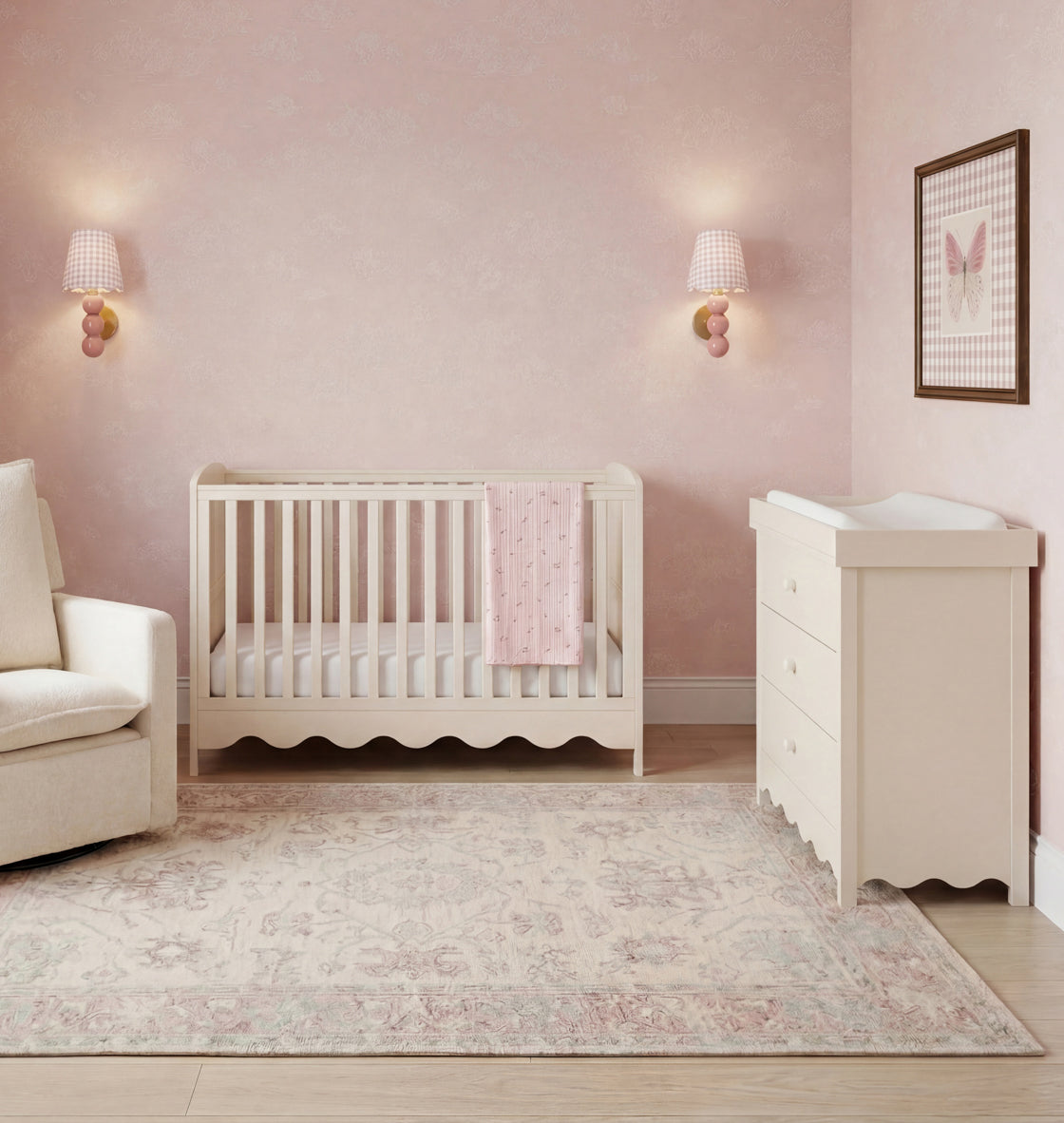 Bebe & Beyond Dancer 2 Piece Room Set Cashmere