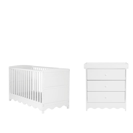 Bebe & Beyond Dancer 2 Piece Room Set White