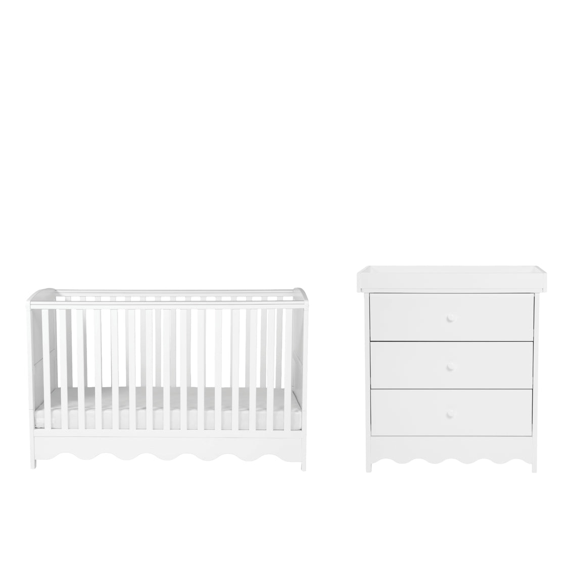 Bebe & Beyond Dancer 2 Piece Room Set White