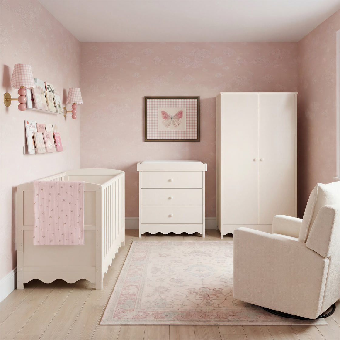 Bebe & Beyond Dancer 3 Piece Roomset Cashmere
