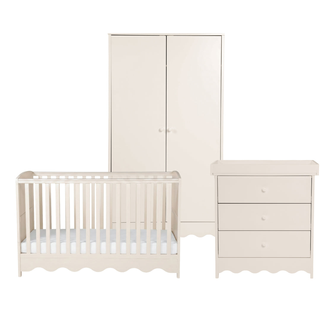 Bebe & Beyond Dancer 3 Piece Roomset Cashmere