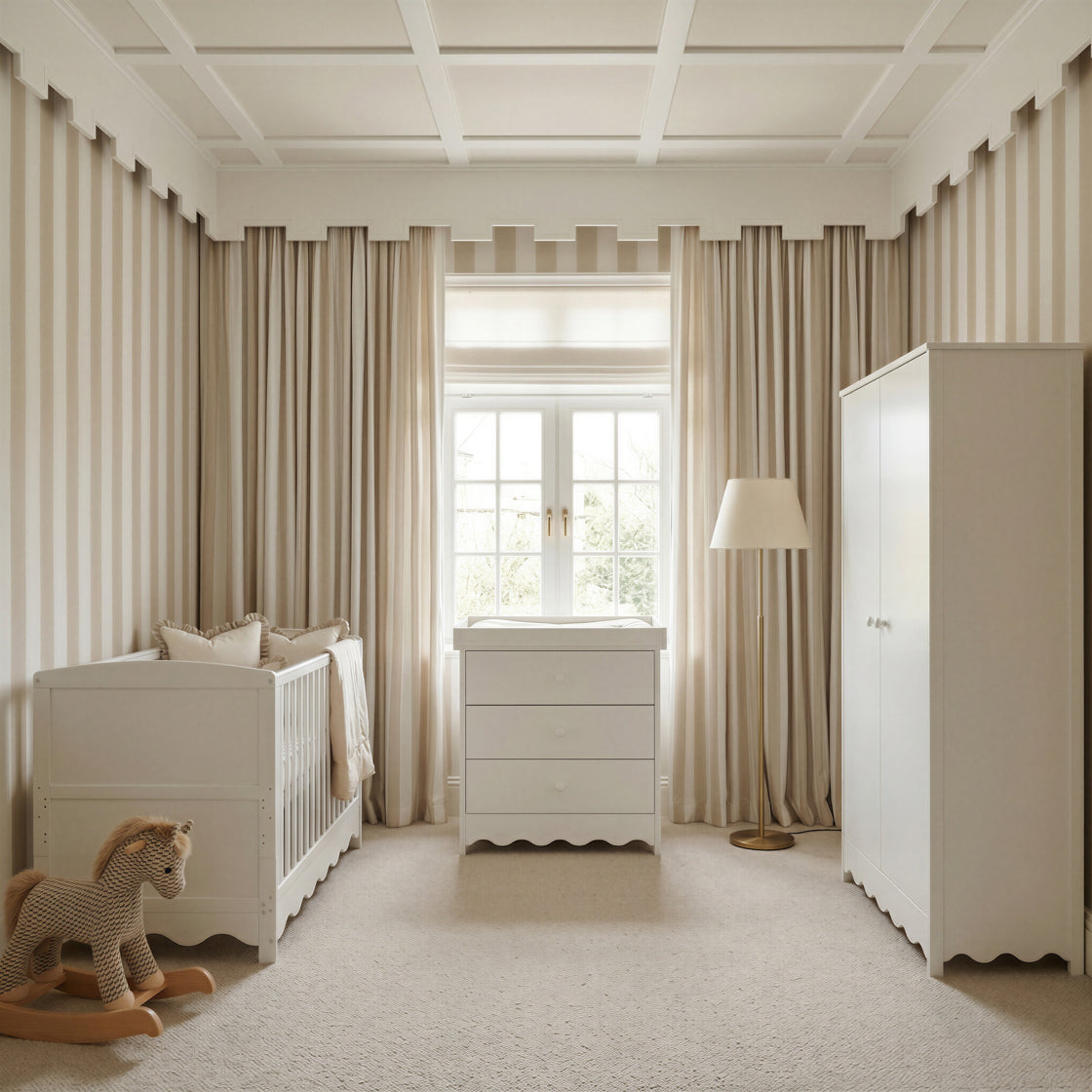 Bebe & Beyond Dancer 3 Piece Room Set White
