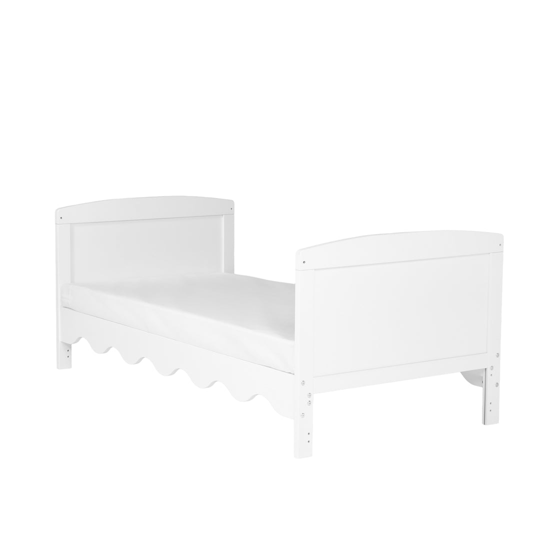 Bebe & Beyond Dancer Cot Bed White