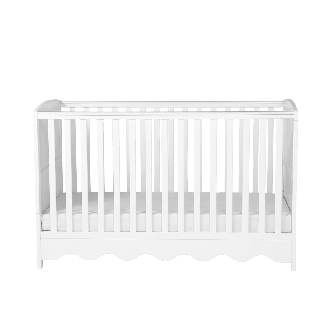Bebe & Beyond Dancer Cot Bed White