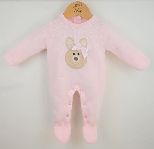 Pex Bunny Romper Pink