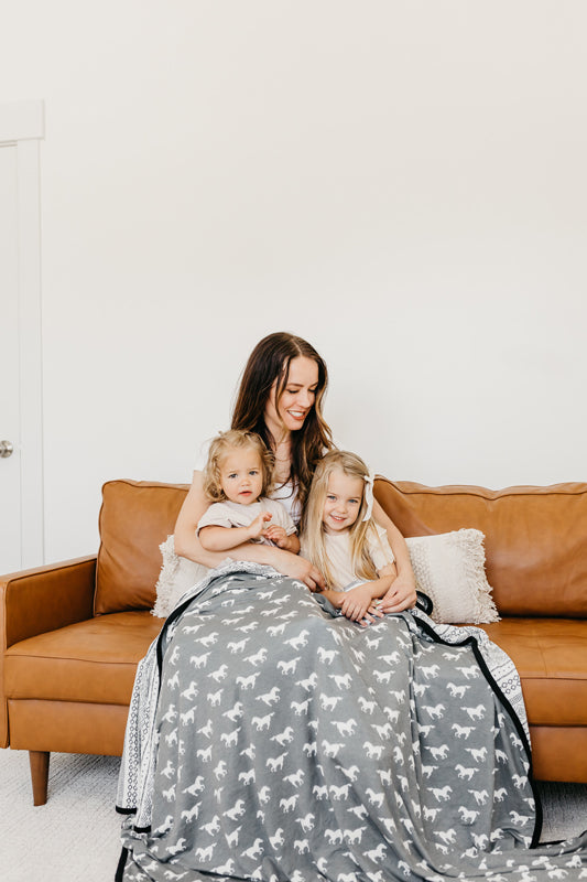 Copper Pearl 3 Layer Jumbo Quilt Colt