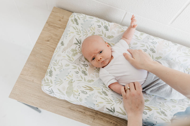 Copper Pearl Nappy Changing Pad COVER Rex