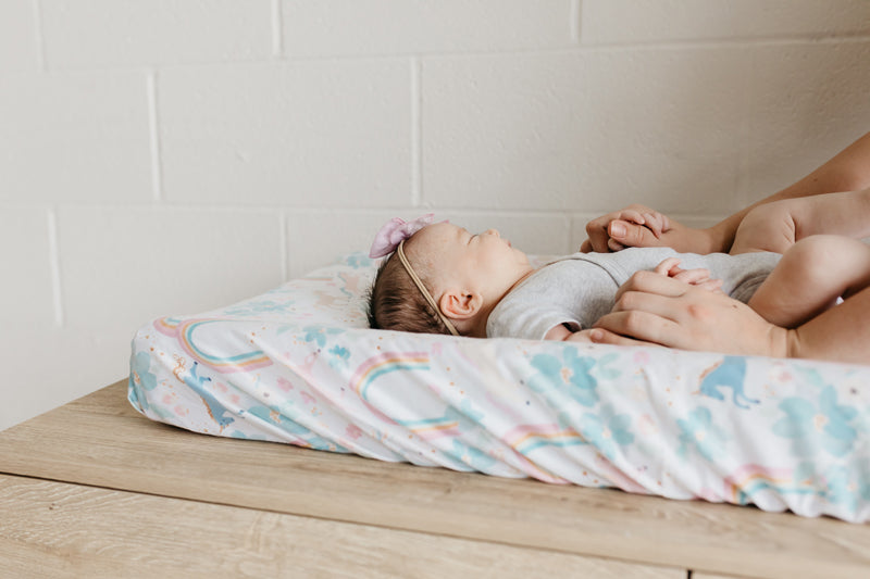 Copper Pearl Nappy Changing Pad COVER Whimsy