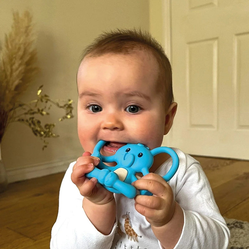 Nuby Yogi Teether Blue