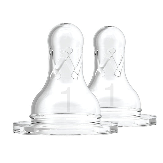 Dr Brown's Natural Flow® Options+™ Narrow Teat Level 1 Flow 2Pk