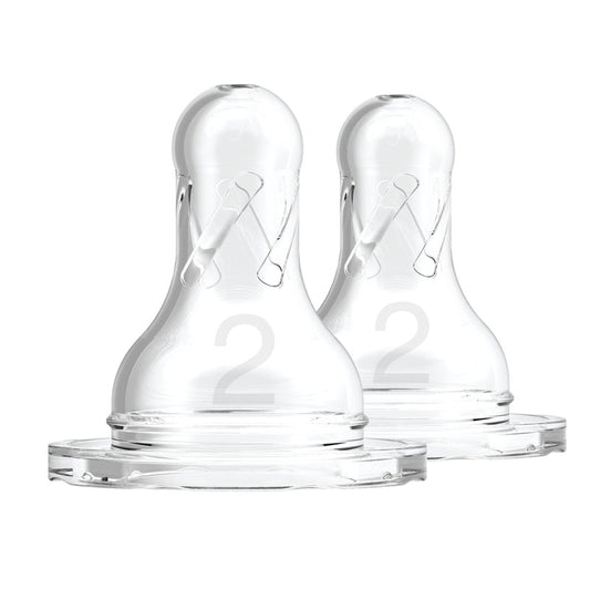 Dr Brown's Natural Flow® Options+™ Narrow Teat Level 2 Flow 2Pk