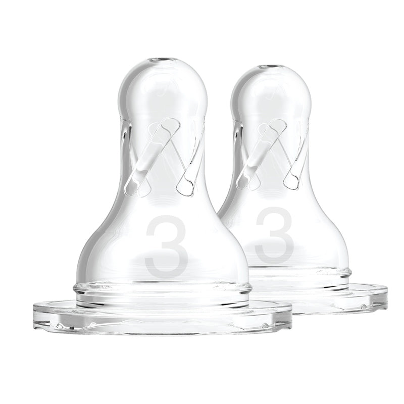 Dr Brown's Natural Flow® Options+™ Narrow Teat Level 3 Flow 2Pk
