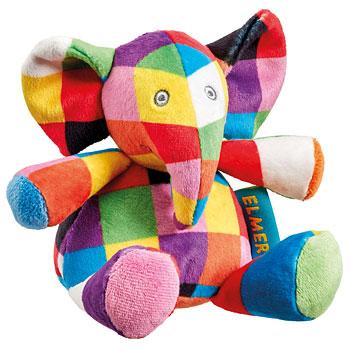 Rainbow Design Elmer Rattle