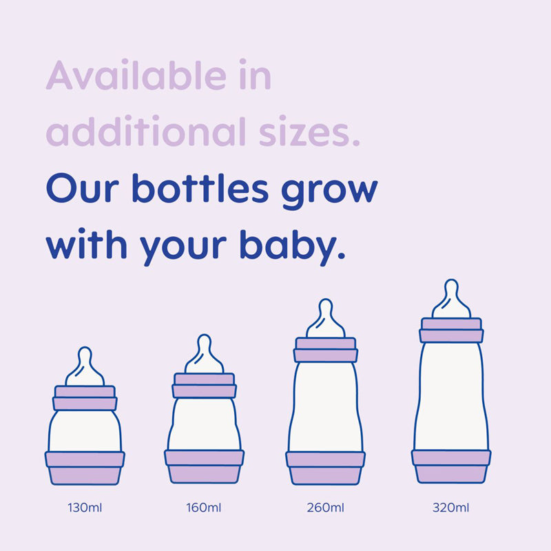 MAM Easy Start Anti Colic Bottle Nuetral 160ml 2Pk