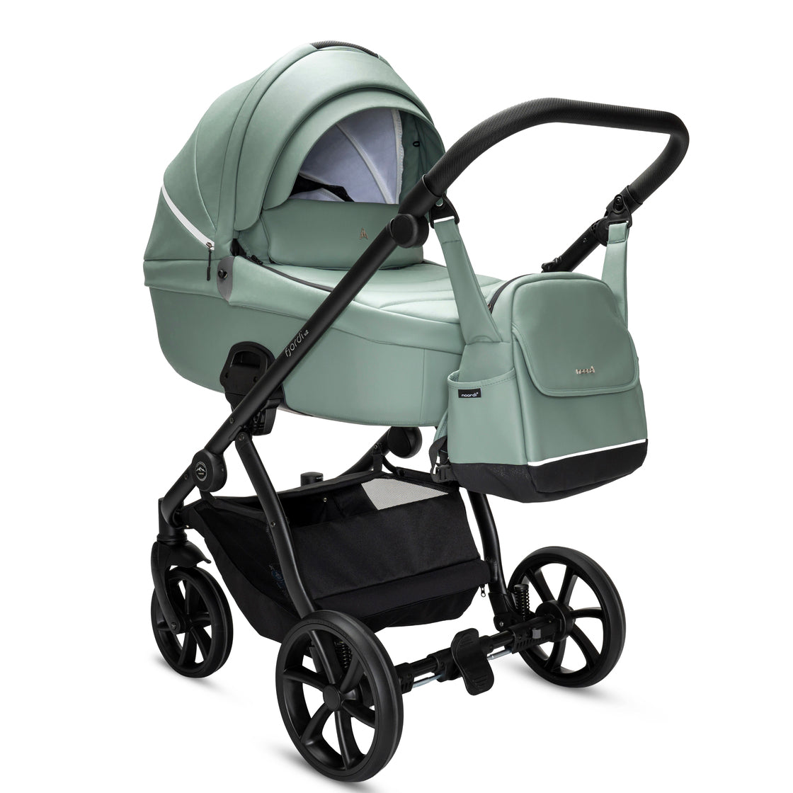 Noordi Fjordi V2 Leather 3in1 with Travel Carrier Car Seat
