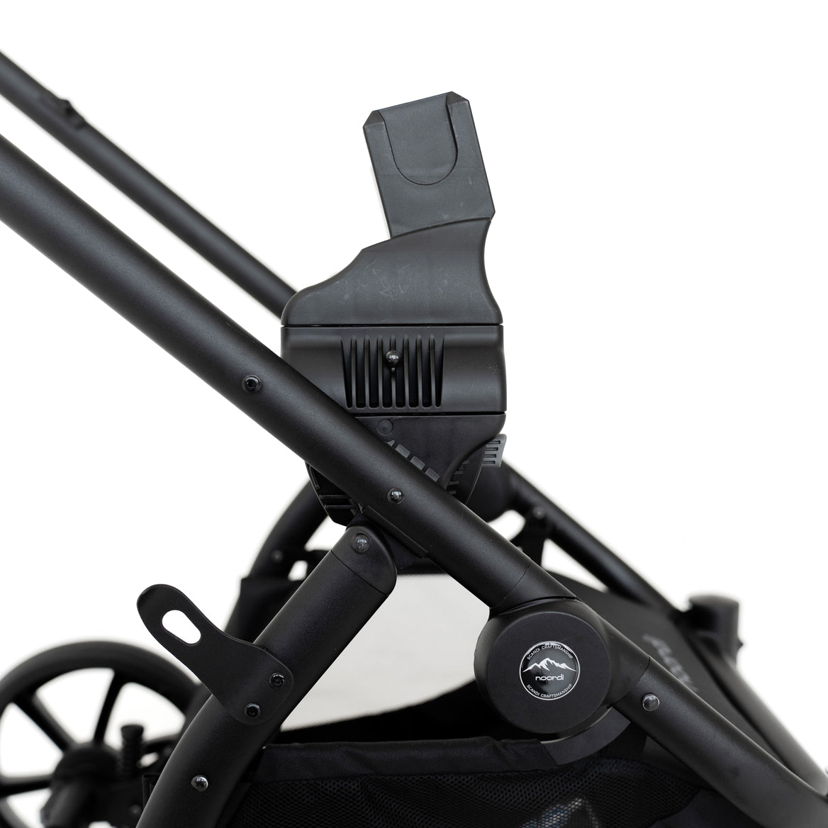 Noordi Fjordi V2 2in1 Pushchair with ThermoCot™ Carrycot, Voyager Black