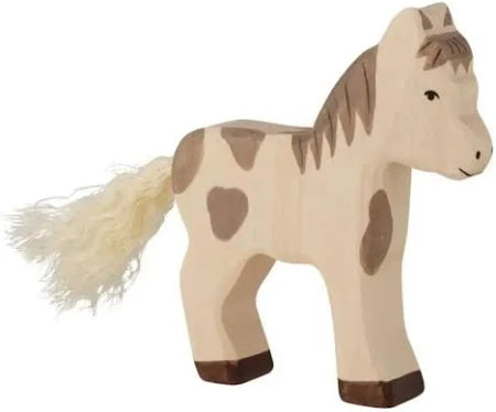 Holztiger Standing Dappled Foal