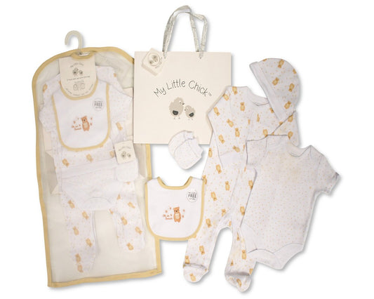 My Little Chick Baby 5 pcs Gift Set with Paper Gift Bag - Oh So Sweet