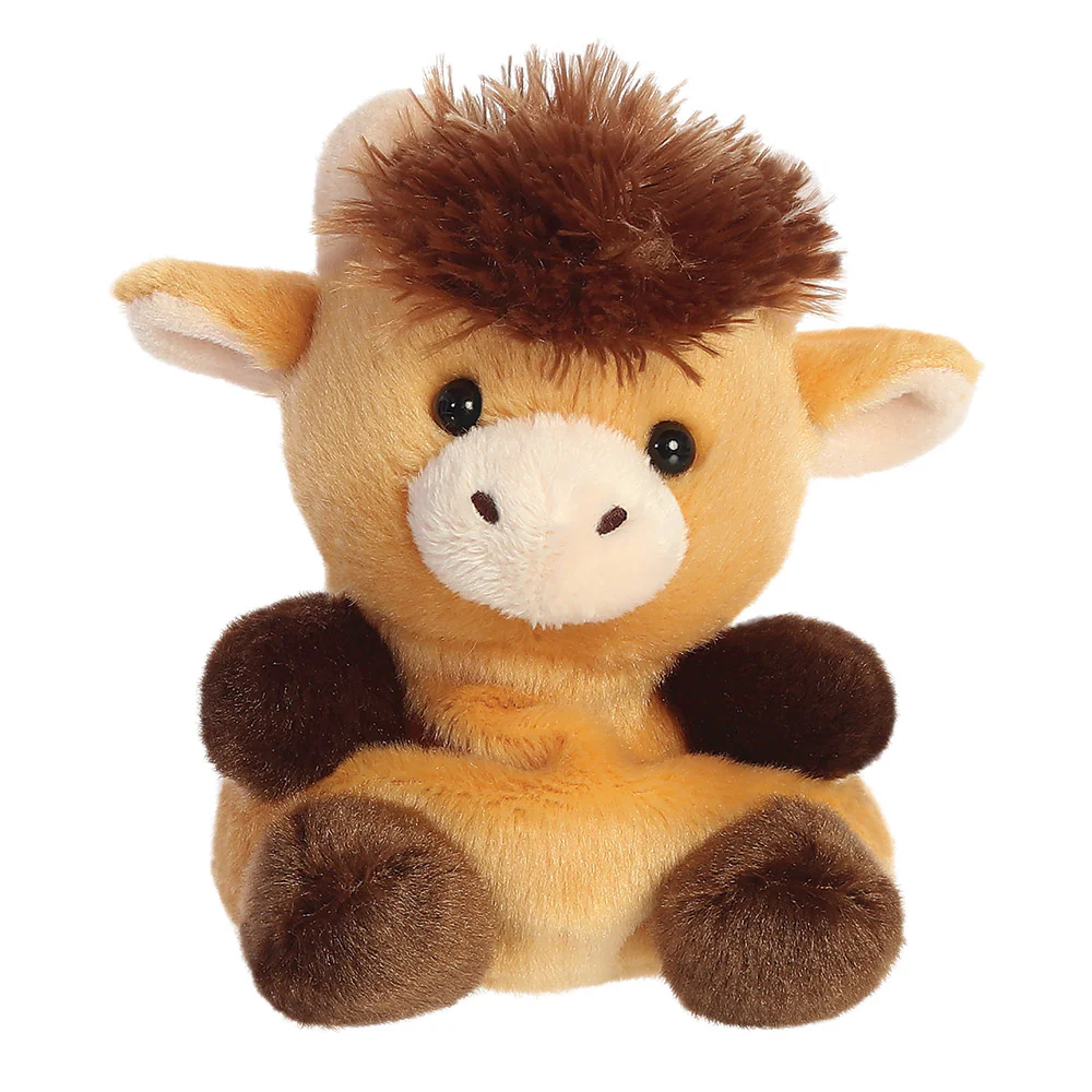 Palm Pals Hubert Highland Cow Soft Toy 5"