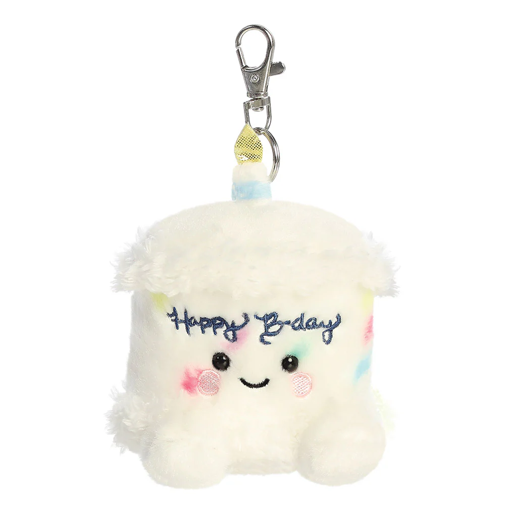 Palm Pals Happy B’day Cake Clip-On 4"