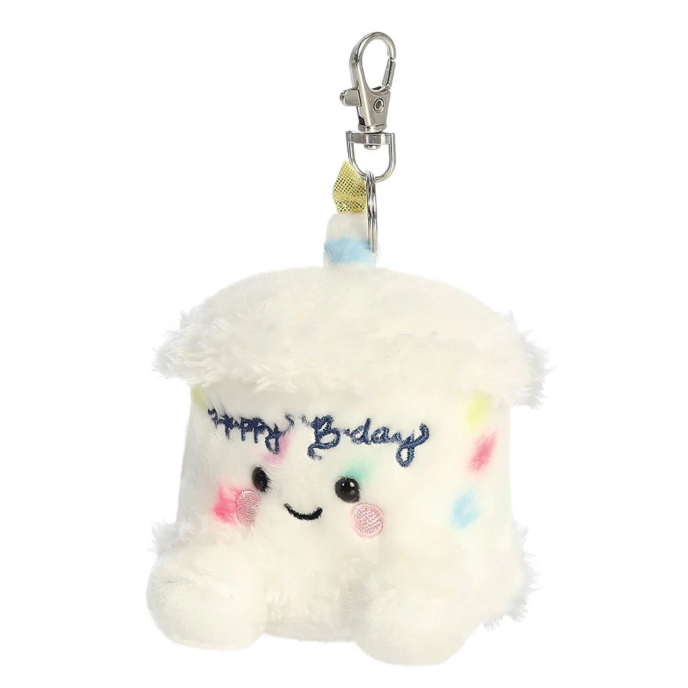 Palm Pals Happy B’day Cake Clip-On 4"