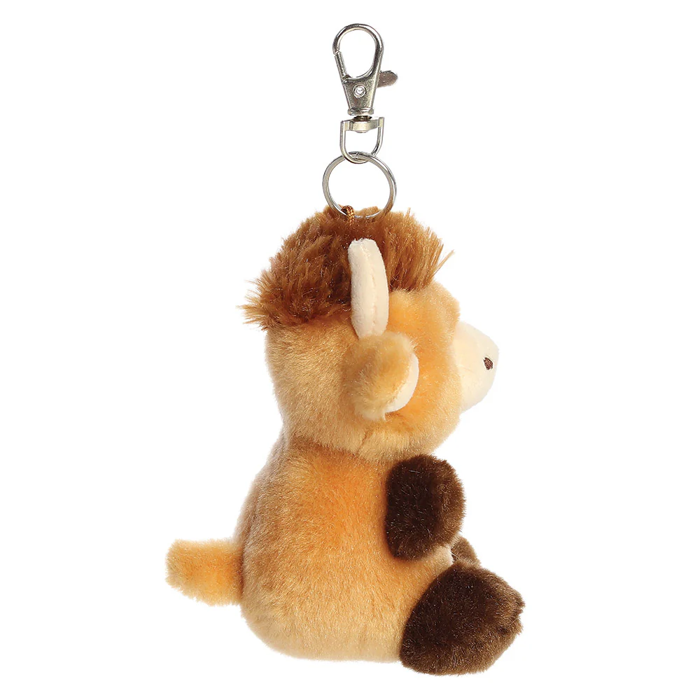 Palm Pals Hubert Highland Cow Clip-On 4"