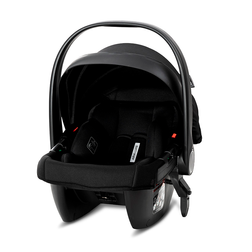 Lorelli Bianca 3in1 Travel System - Grey Includes Aria Luxe Car Seat and Rain Cover