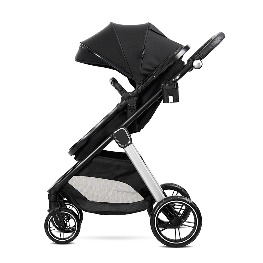Lorelli Aspen 3in1 Travel System Inc Aspen I Size Car Seat – Black
