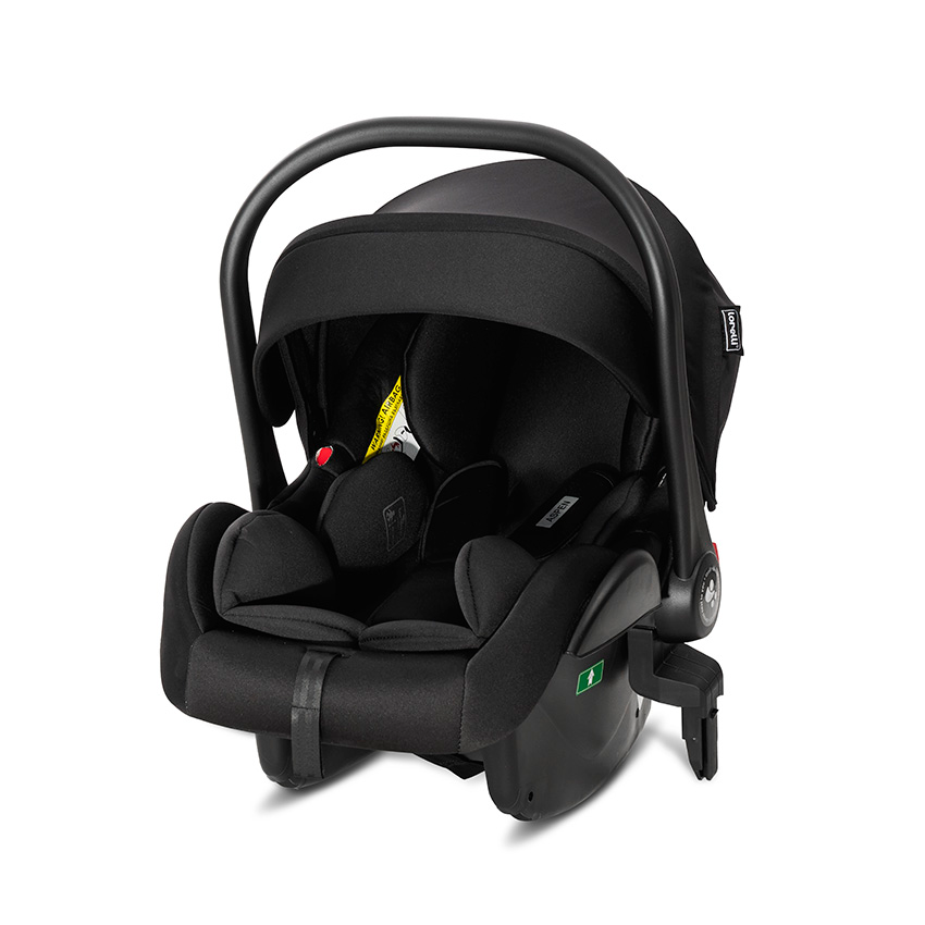 Lorelli Aspen 3in1 Travel System Inc Aspen I Size Car Seat – Black