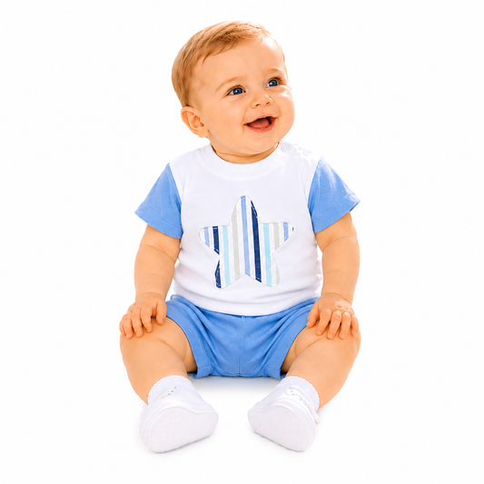 Pex Star T-Shirt and Shorts Suit