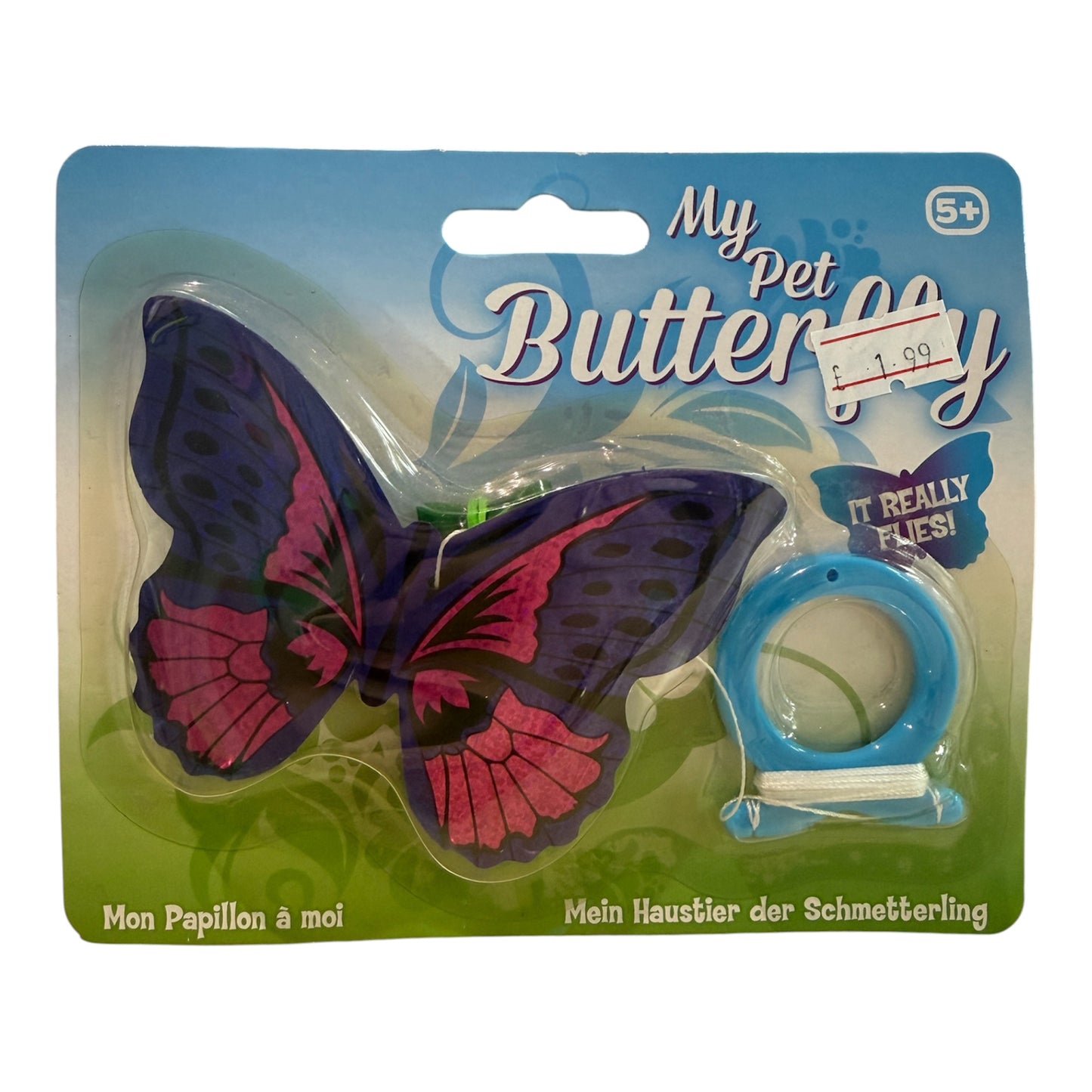 Tobar My Pet Butterfly Mini Pocket Kite