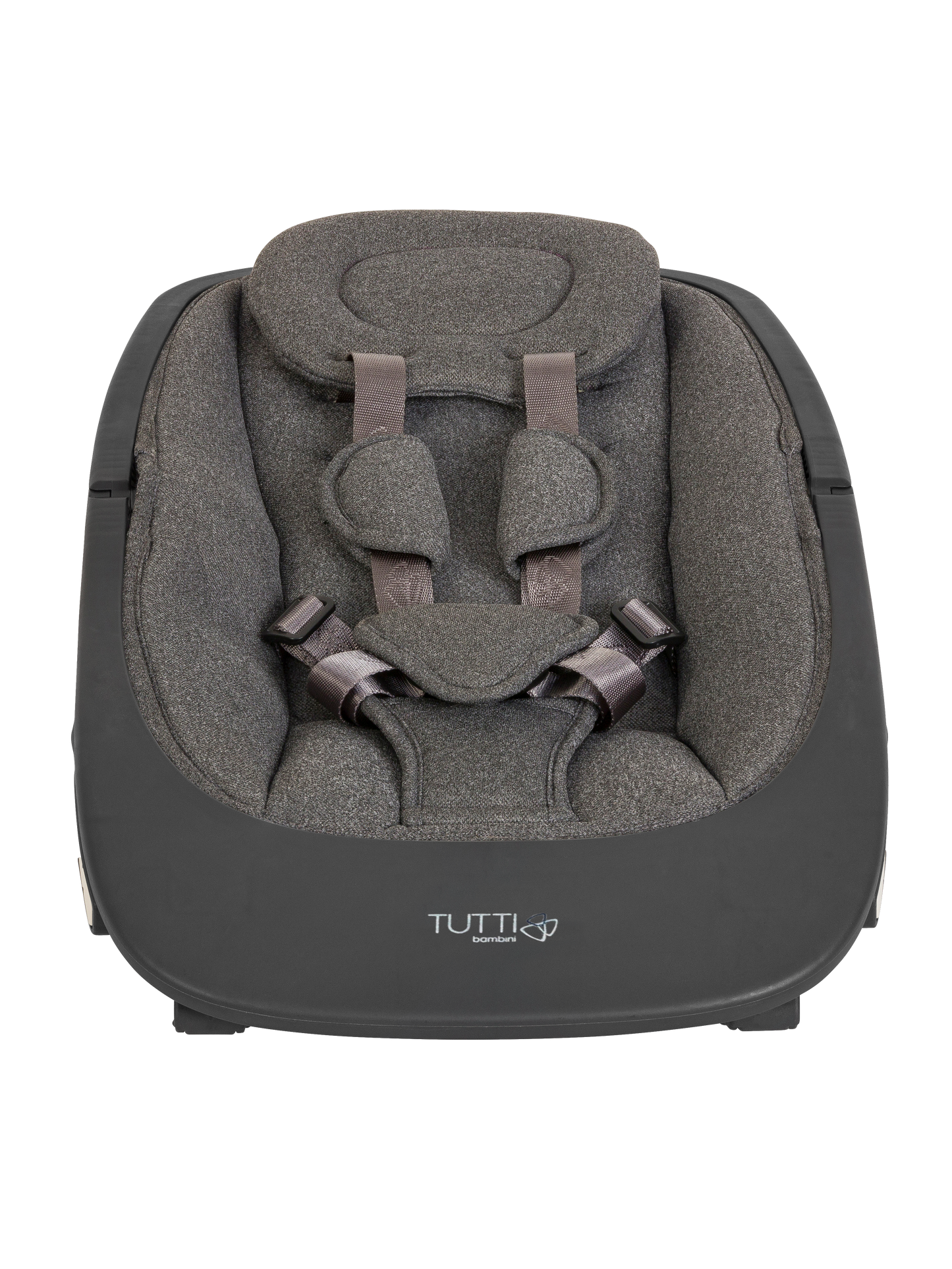 Tutti Bambini Nova Evolutionary Newborn Rocker - Grey/Oak