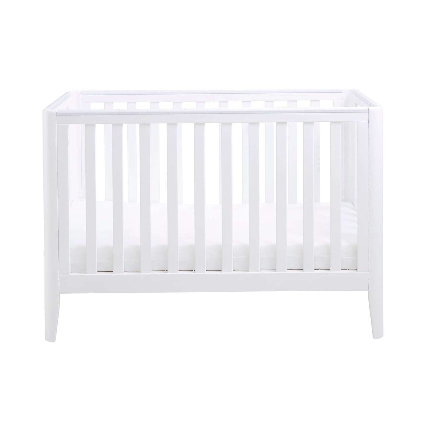 Babymore Iris Mini Cot Bed – White