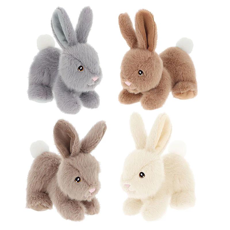 Keeleco Bunny 14cm Plush Toy 4 Colours