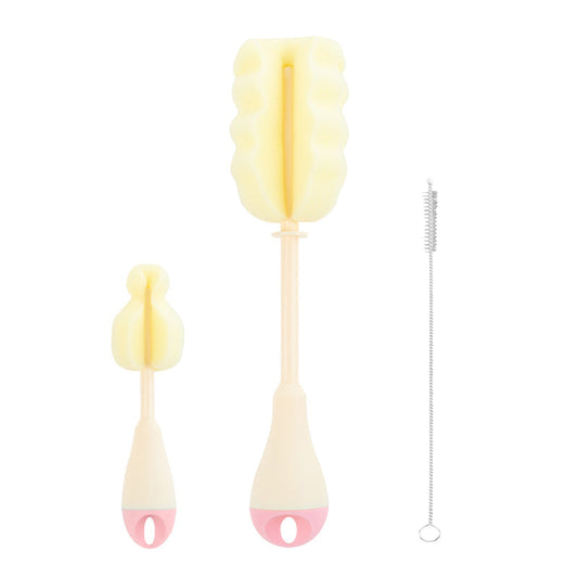 Kikka Boo Bottle Brush Set Pink 3Pk