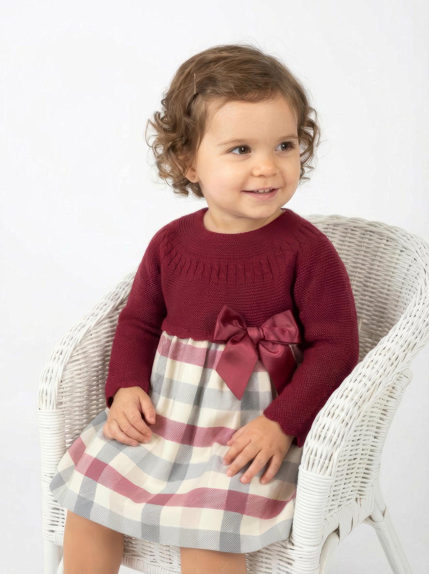 Pex Liza Dress Deep Red