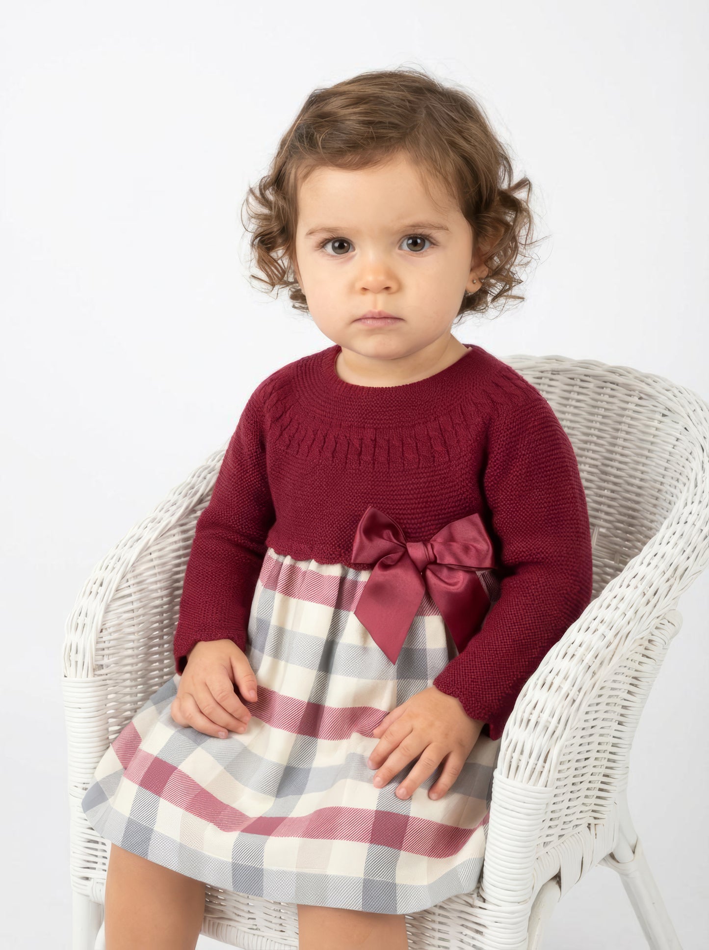 Pex Liza Dress Deep Red