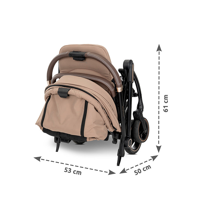 Lorelli Makaya Forward/Rearward 360 Rotation Stroller – Beige