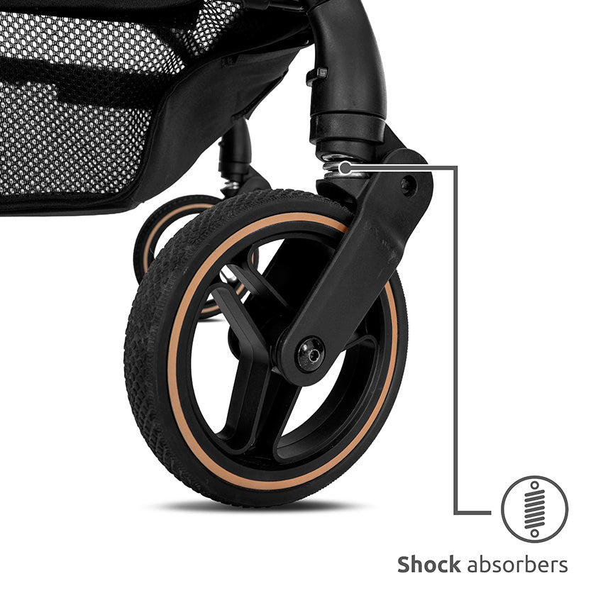 Lorelli Makaya Forward/Rearward 360 Rotation Stroller – Black