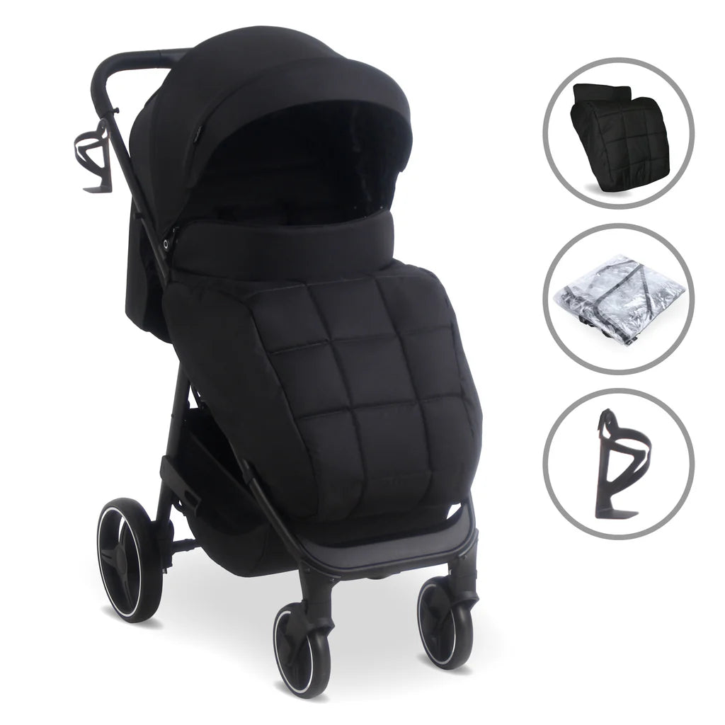My Babiie MB160 Pushchair Black Leopard