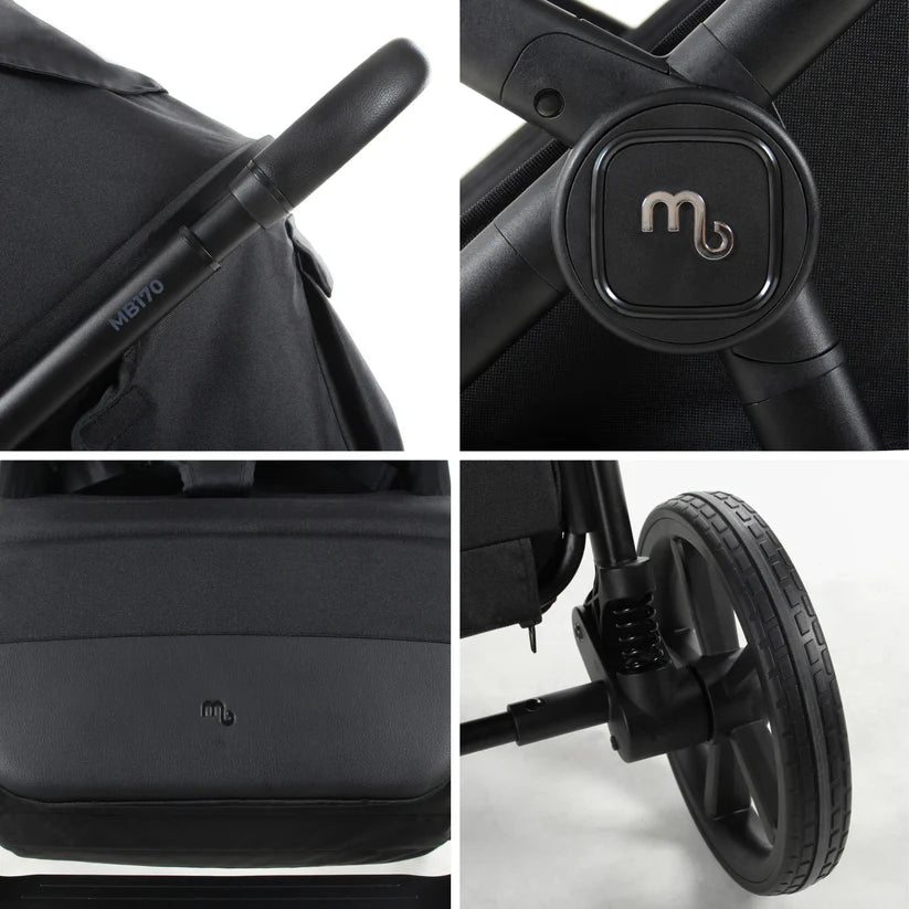 My Babiie MB170 Plus Pushchair - Black
