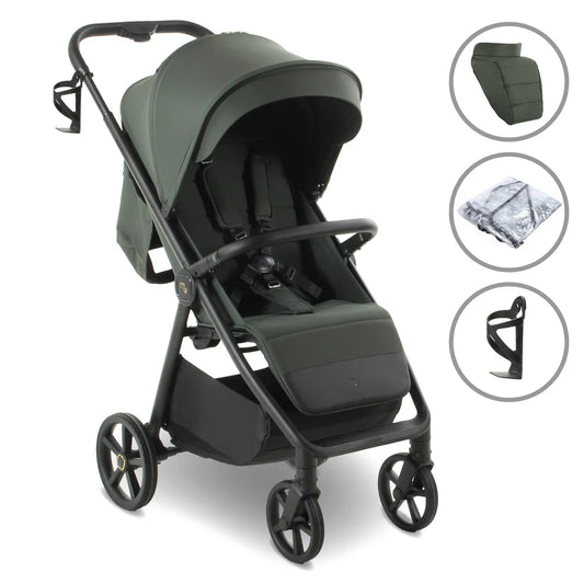 My Babiie MB170 Plus Pushchair - Green