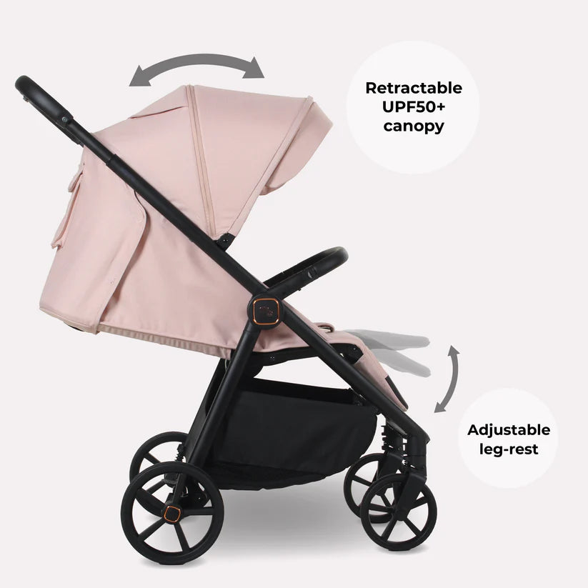 My Babiie MB170 Plus Pushchair - Pastel Pink