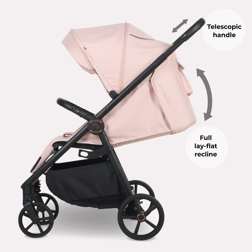 My Babiie MB170 Plus Pushchair - Pastel Pink